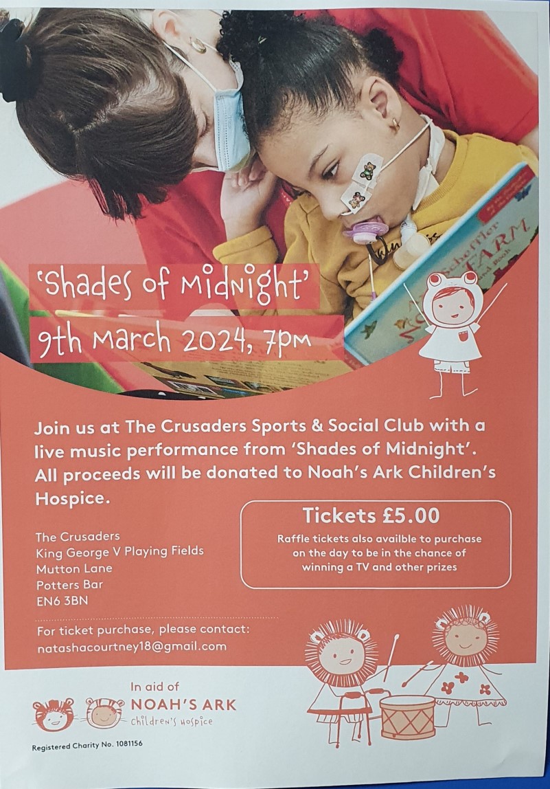 to the official website of Potters Bar Crusaders Sports and